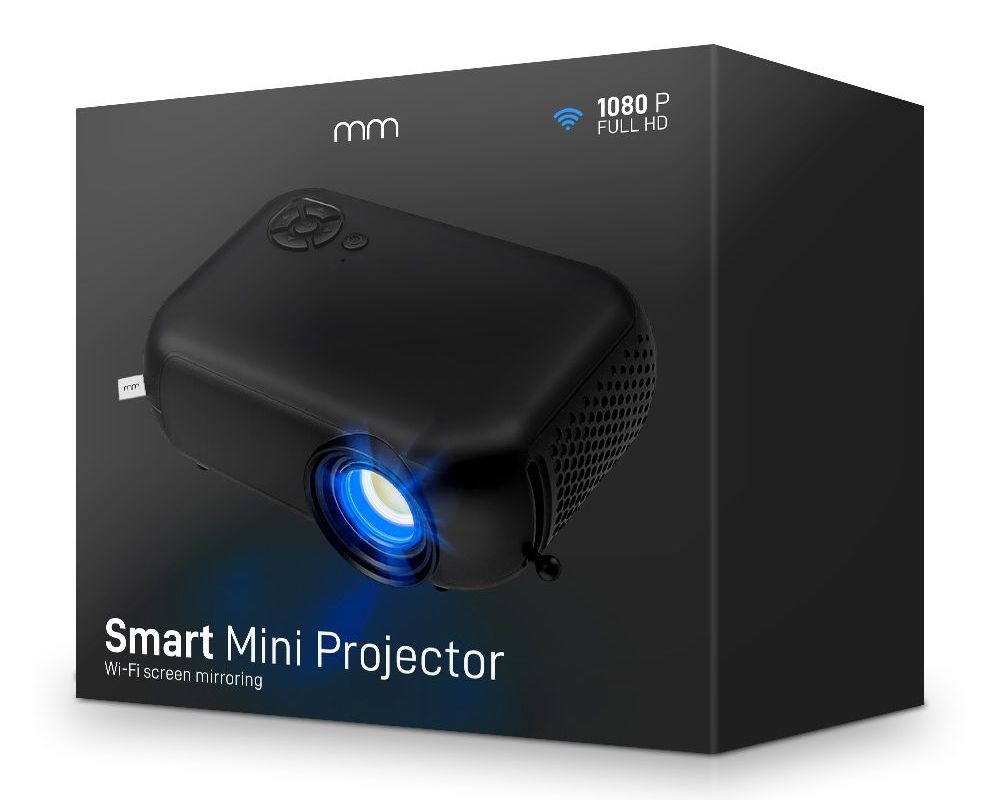 mini majhen projektor za mobilni telefon na steni wifi hd led usb prenosni