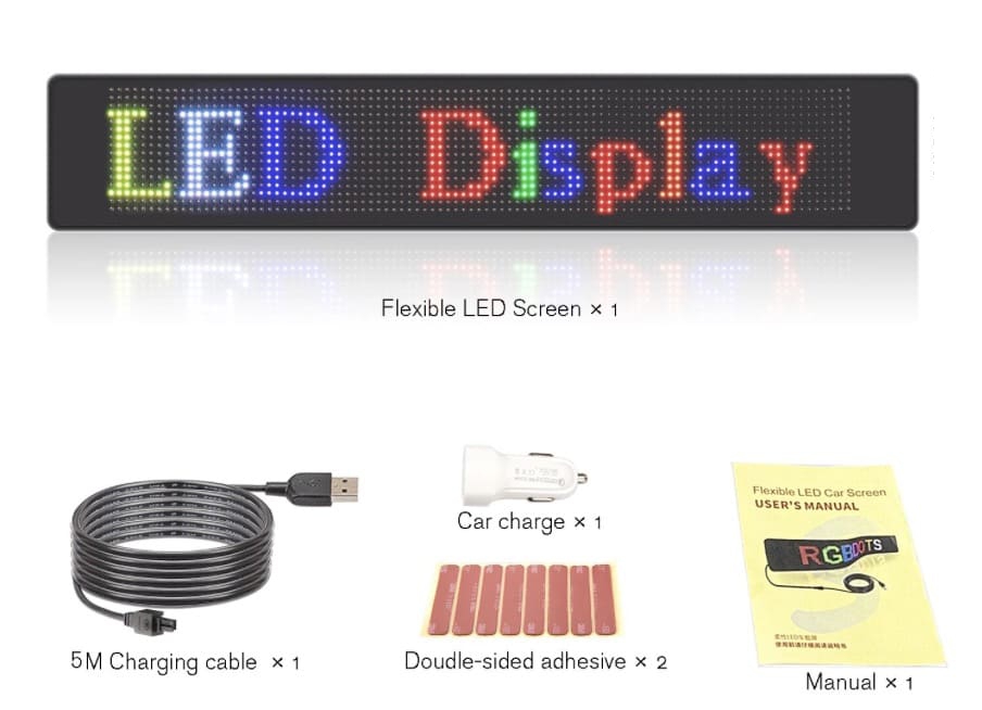 Oglaševalska plošča z LED zaslonom v polnih barvah, prilagodljiva za programiranje za mobilne naprave