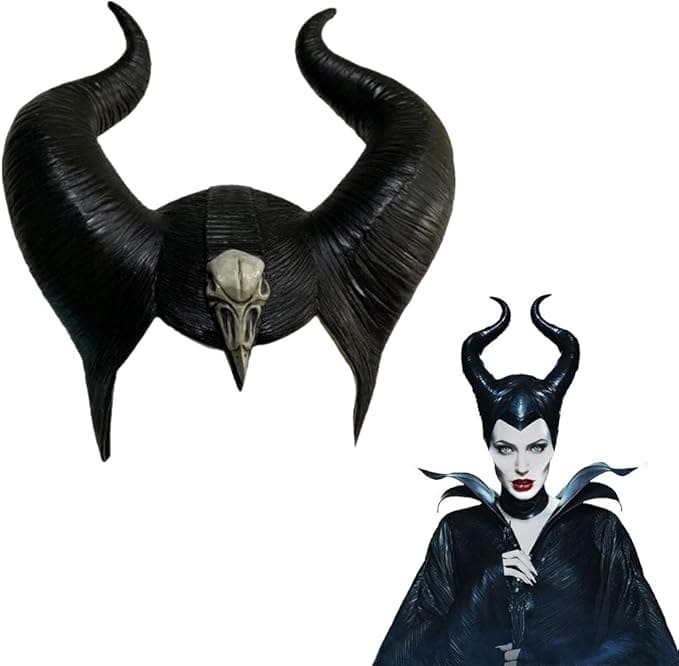 Maleficent Halloween maska za fante (otroke) ali odrasle