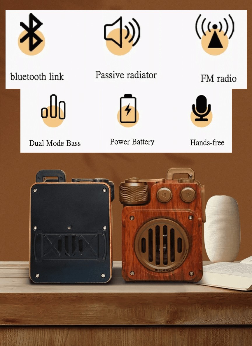 stari dizajn radio vintage retro dizajn lesen