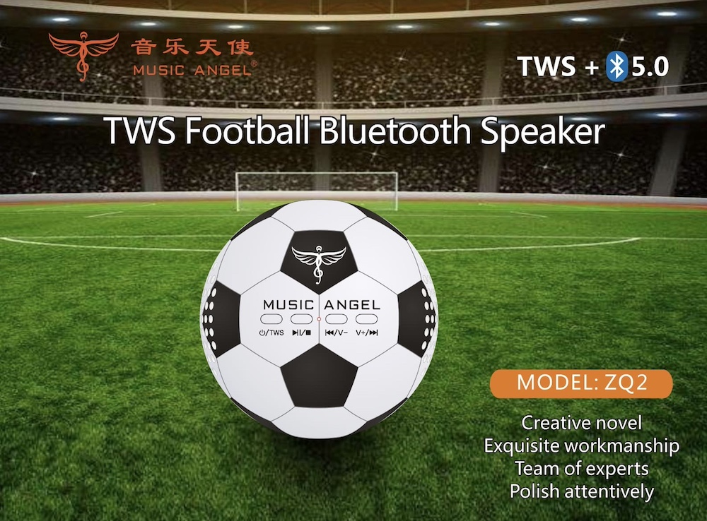 zvočnik nogometne žoge za bluetooth mobilni telefon