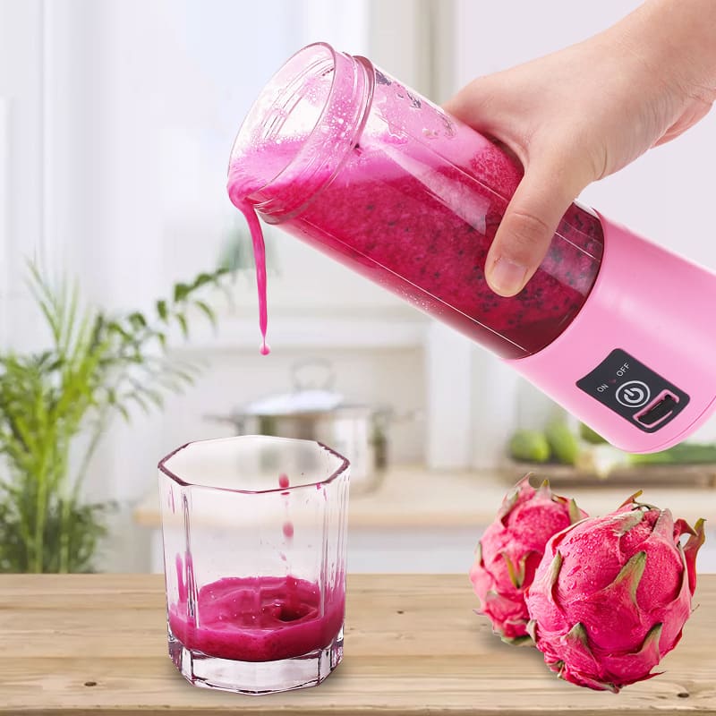 Smoothie potovalni blender roza za ženske